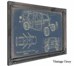 2012 Toyota Land Cruiser j200 Wall Art from Bella Frye.