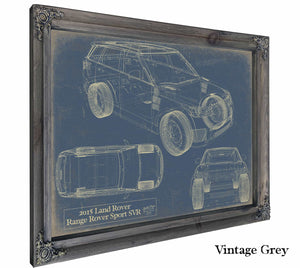 2015 Land Rover Range Rover Sports Vr Wall Art from Bella Frye.