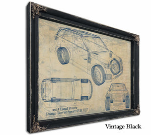 2015 Land Rover Range Rover Sports Vr Wall Art from Bella Frye.