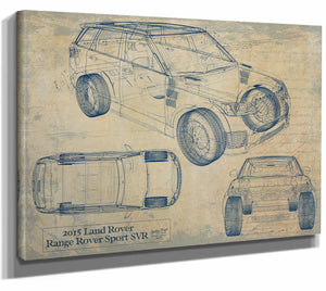 2015 Land Rover Range Rover Sports Vr Wall Art from Bella Frye.