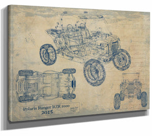 2015 Polaris Ranger Rzr 1000 Wall Art from Bella Frye.