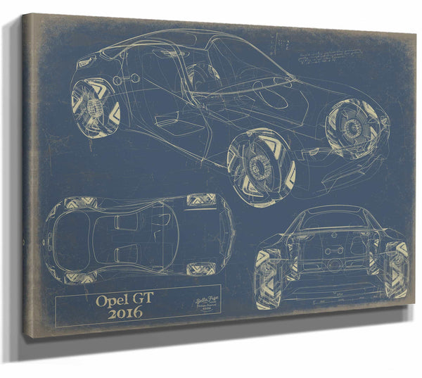 2016 Opel Gt Wall Art from Bella Frye.