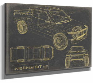 2018 Rivian R1T Wall Art from Bella Frye.