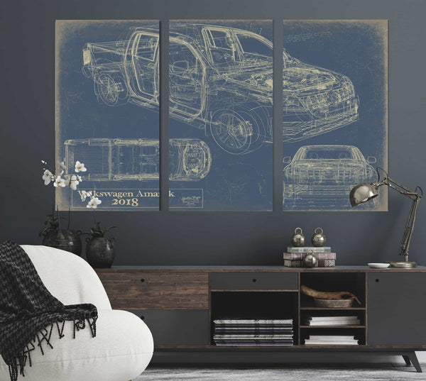 2018 Volkswagen Amarok Wall Art from Bella Frye.