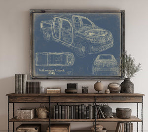 2018 Volkswagen Amarok Wall Art from Bella Frye.