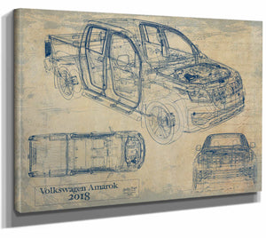 2018 Volkswagen Amarok Wall Art from Bella Frye.