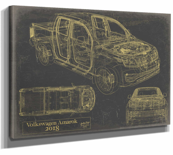 2018 Volkswagen Amarok Wall Art from Bella Frye.