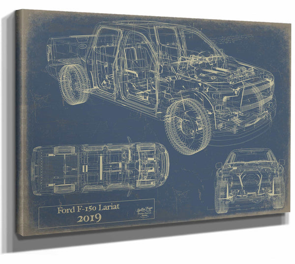 2019 Ford F 150 Lariat Wall Art from Bella Frye.