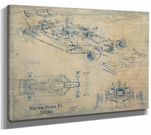 2020 Racing Point F1 Wall Art from Bella Frye.