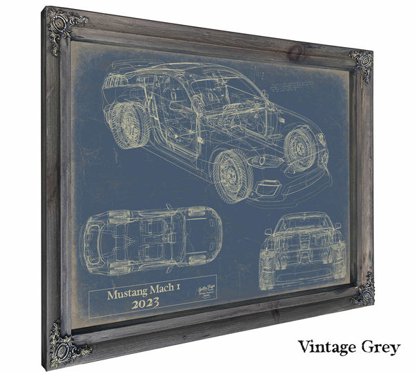 2023 Mustang Mach 1 Wall Art from Bella Frye.