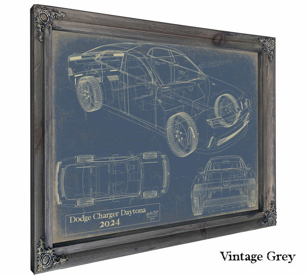 2024 Dodge Charger Daytona 4Door Wall Art from Bella Frye.