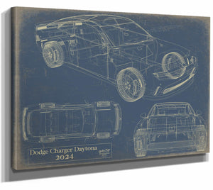 2024 Dodge Charger Daytona Wall Art from Bella Frye.