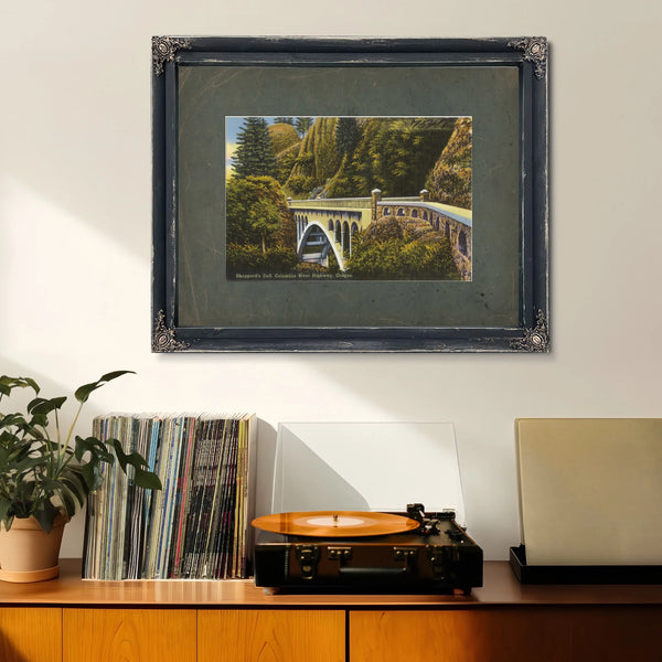 Shepperd's Dell Columbia River Highway Oregon'1 — vintage wall art by Bella Frye