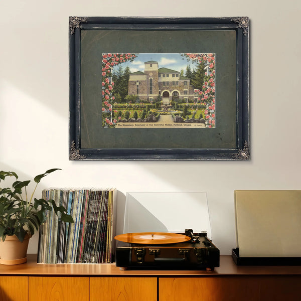 The Monastery Sanctuary Of Our Sorrowful Mother Portland Oregon — vintage wall art by Bella Frye