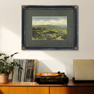 Mt St Helens Mt Rainier And Mt Adams From Mt Hood Oregon — vintage wall art by Bella Frye