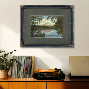 Mt Hood Oregon Reflection In Lost Lake'2 — vintage wall art by Bella Frye
