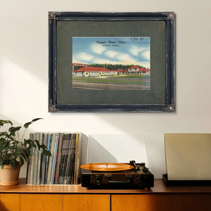 Newport Manor Motel Newport Oregon — vintage wall art by Bella Frye