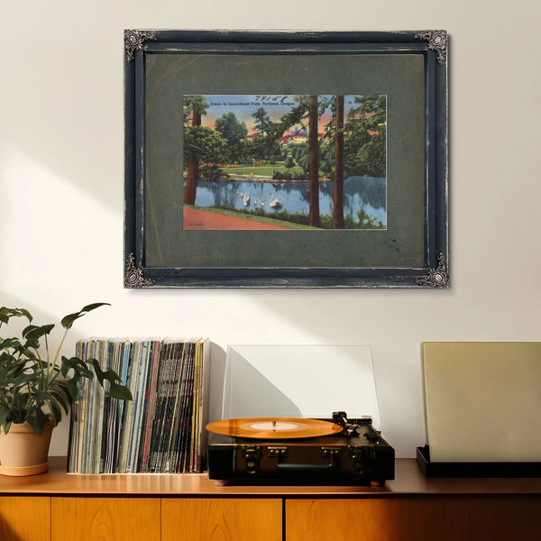 Scene In Laurelhurst Park Portland Oregon — vintage wall art by Bella Frye