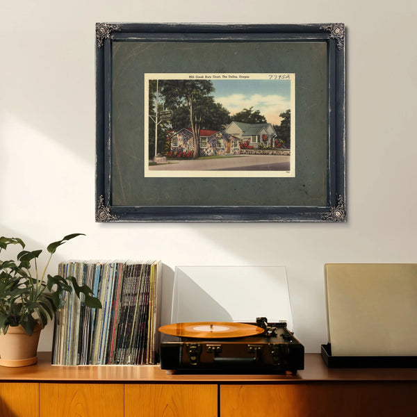 Mill Creek Auto Court The Dalles Oregon — vintage wall art by Bella Frye