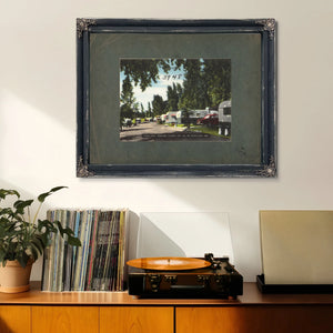Portland Trailer Court On Us 99 Portland Ore — vintage wall art by Bella Frye