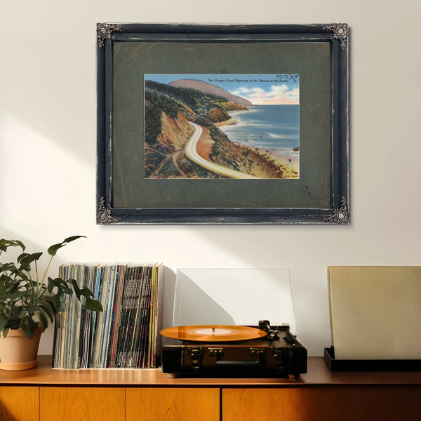 The Oregon Coast Highway On The Shores Of The Pacific — vintage wall art by Bella Frye