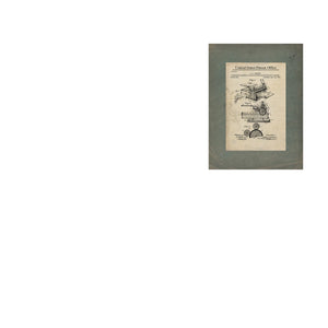The Cutting Edge Loewenthals Parallel Shears Patent — Framed Wall Art Room View | Bella Frye