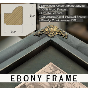 America 1671 — Framed Wall Art Room View | Bella Frye