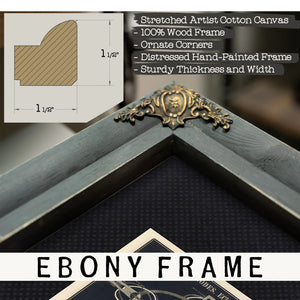 The Celestial Mechanics of Shadow and Light — Part A — Framed Wall Art Room View | Bella Frye