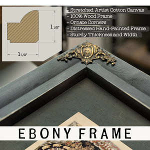 This Porcineograph 1876 — Framed Wall Art Room View | Bella Frye