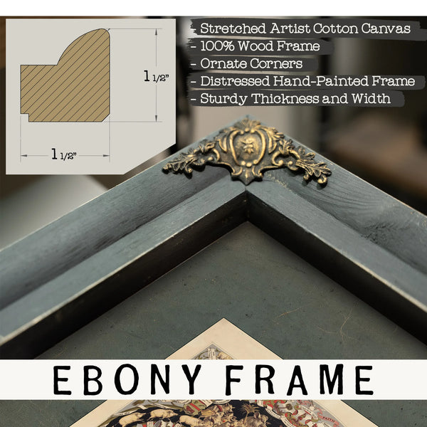 This Porcineograph 1876 — Framed Wall Art Room View | Bella Frye