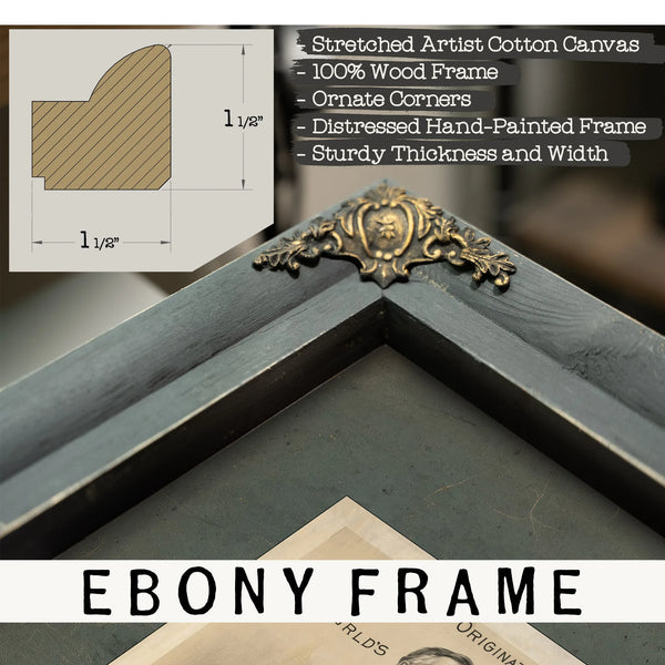 The Originator of the Worlds Columbian Exposition 1892 — Framed Wall Art Room View | Bella Frye