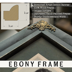 Abraham Lincoln 186 — Framed Wall Art Room View | Bella Frye