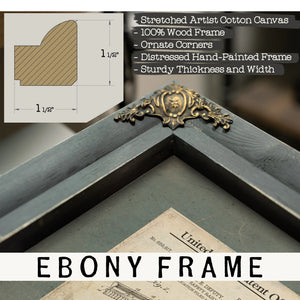 The Barbers Edge Patent Archive of Ee Deputys Safety Razor — Framed Wall Art Room View | Bella Frye