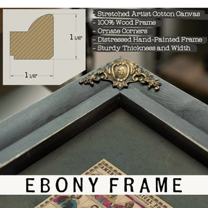American Historical Portrait Gallery 19th Century — Framed Wall Art Room View | Bella Frye