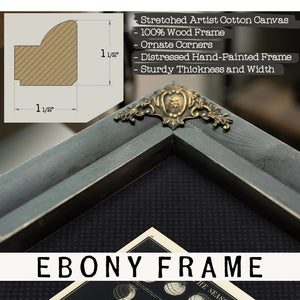 The Celestial Mechanics of Light and Shadow — Part A — Framed Wall Art Room View | Bella Frye