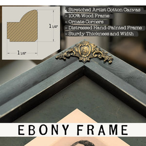 Abraham Lincoln 192 — Framed Wall Art Room View | Bella Frye