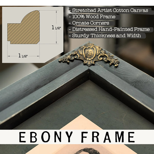 Abraham Lincoln 192 — Framed Wall Art Room View | Bella Frye