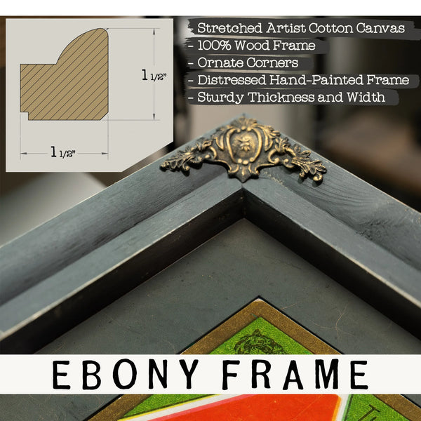 T25 Piedmont Ty Cobb 615f9 — Framed Wall Art Room View | Bella Frye