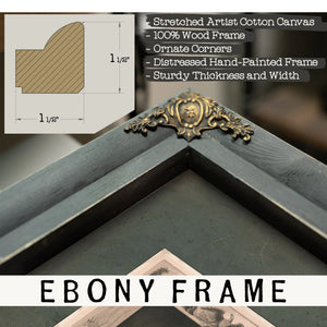 William Henry Harrison 184 — Framed Wall Art Room View | Bella Frye