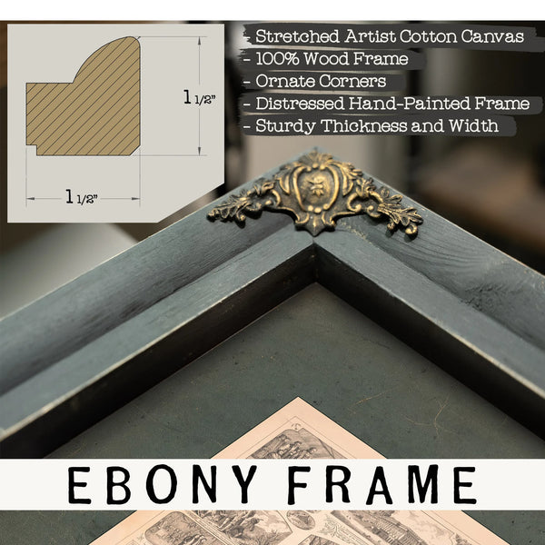 Chain of Events in American History 1887 — Framed Wall Art Room View | Bella Frye