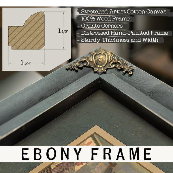 Benjamin Franklin Printer Philadelphia 1914 — Framed Wall Art Room View | Bella Frye