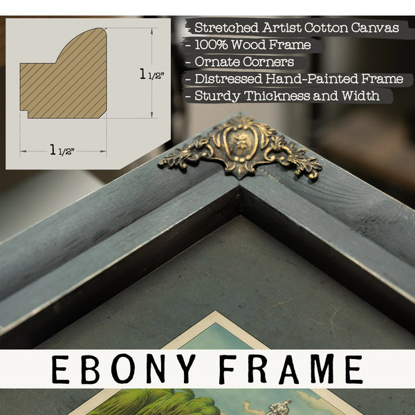 In Memory of Our Fallen Heroes 1884 — Framed Wall Art Room View | Bella Frye