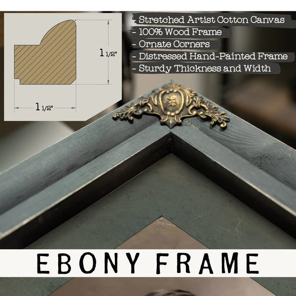Honus Wagner Portrait — Framed Wall Art Room View | Bella Frye