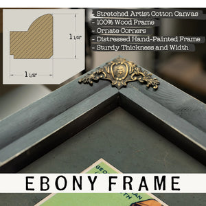 Baberuthgoudeycard3 — Framed Wall Art Room View | Bella Frye