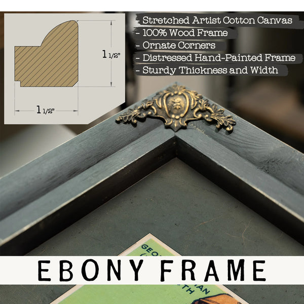 Baberuthgoudeycard3 — Framed Wall Art Room View | Bella Frye