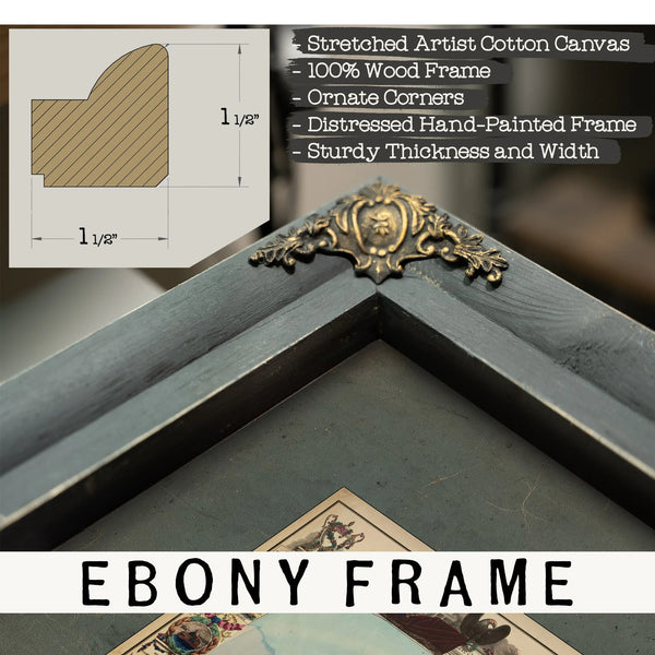 Abraham Lincoln 1865 2 — Framed Wall Art Room View | Bella Frye