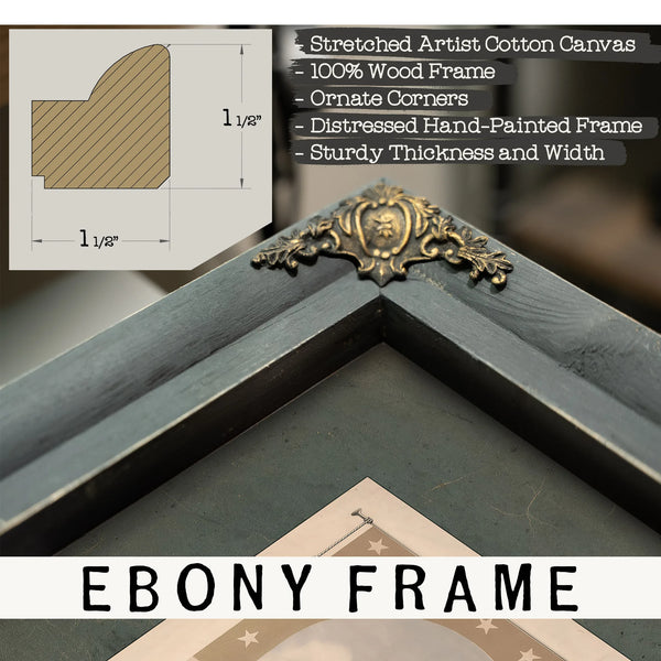 Army and Navy Monument Boston Mass 1872 — Framed Wall Art Room View | Bella Frye
