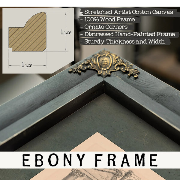 Alexander Hamilton and the Grange 192 — Framed Wall Art Room View | Bella Frye