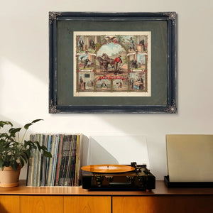 I Feed You All! 1875 — Framed Wall Art Room View | Bella Frye