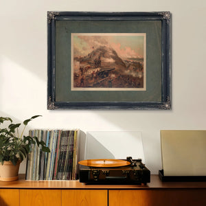Capture of Fort Fisher 1887 — Framed Wall Art Room View | Bella Frye